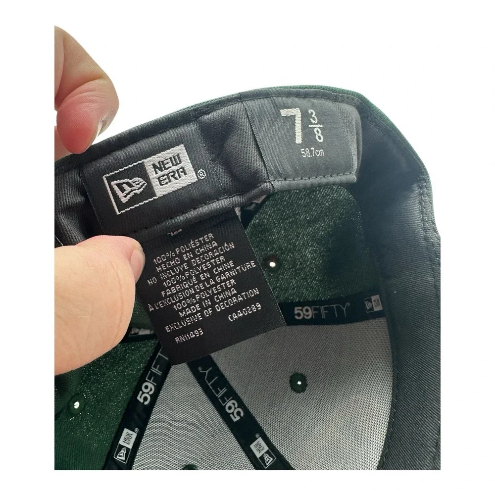 New Era x Staple Green Bay Packers 59FIFTY‎ Hat Cap 7 3/8 Fitted NFL Football